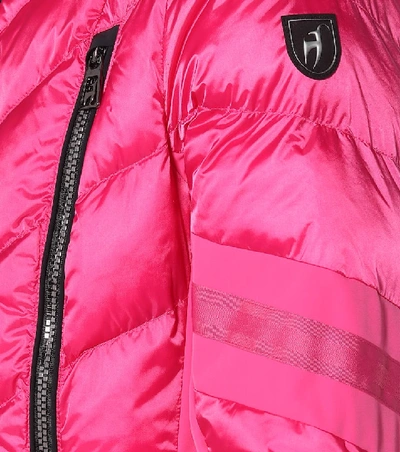 Shop Toni Sailer Nele Splendid Fur-trimmed Ski Jacket In Pink