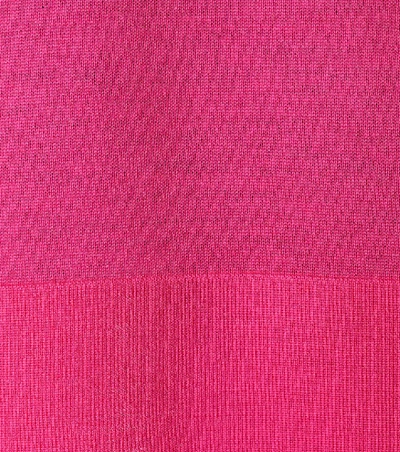 Shop Emilio Pucci Turtleneck Wool Sweater In Pink