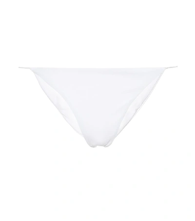 Shop Jade Swim Micro Bare Minimum Bikini Bottoms In White