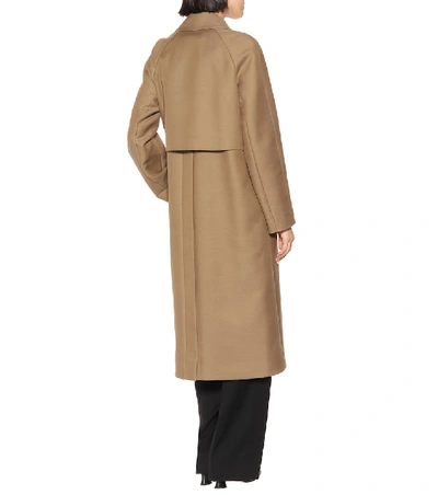 Shop The Row Duru Cotton And Wool-blend Coat In Beige