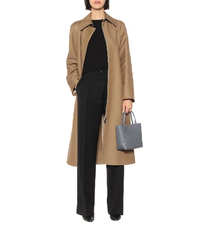 Shop The Row Duru Cotton And Wool-blend Coat In Beige