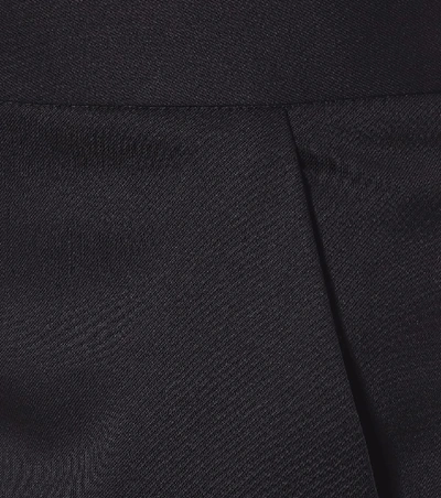 Shop Stella Mccartney Mid-rise Straight Wool Pants In Black