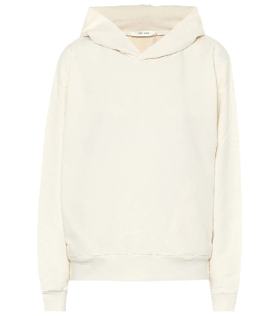 Shop The Row Diea Cotton-blend Hoodie In White