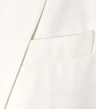 Shop Isabel Marant Pratelia Wool-twill Blazer In White