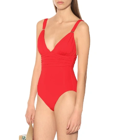 Melissa Odabash Panarea Swimsuit In Red