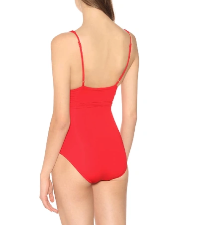 Melissa Odabash Panarea Swimsuit In Red