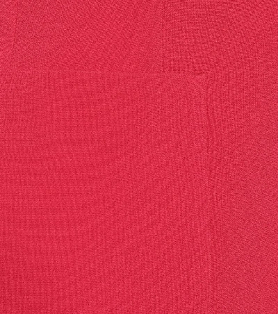 Shop Red Valentino Stretch-twill Blazer In Red