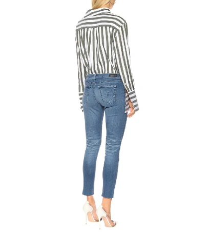 Shop Ag The Legging Ankle Skinny Jeans In Blue