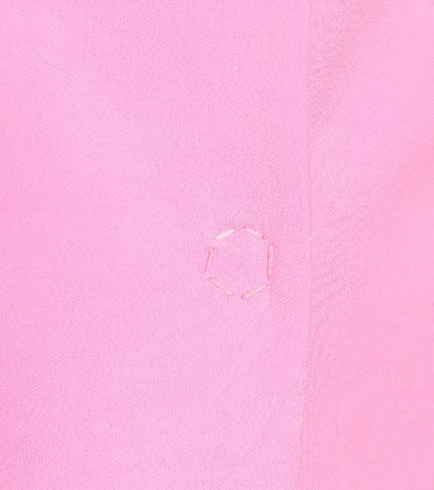 Shop Joseph Hesston Stretch Cotton-blend Blazer In Pink