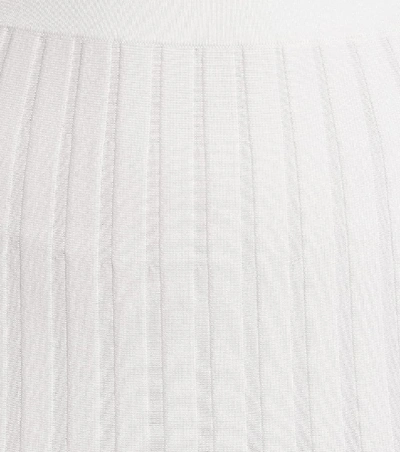 Shop Gabriela Hearst Apollo Wool-blend Maxi Skirt In White