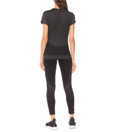 Shop Adidas By Stella Mccartney Fitsense+ T-shirt In Black