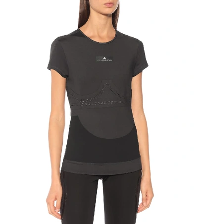 Shop Adidas By Stella Mccartney Fitsense+ T-shirt In Black