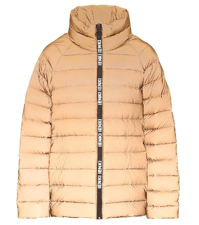 Shop Ienki Ienki Anon Puffer Jacket In Brown