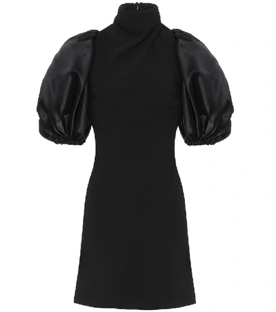 Shop Ellery Epic Saga Crêpe Minidress In Black