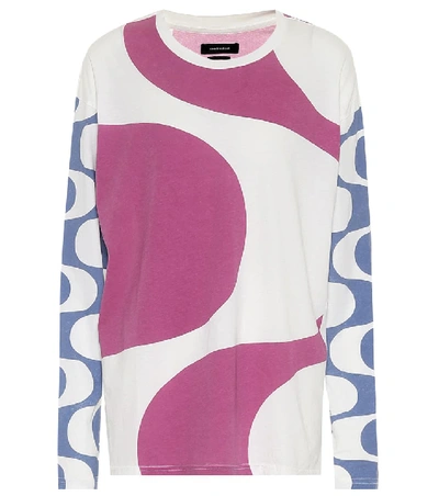 Shop Isabel Marant Leilo Printed Cotton Shirt In Multicoloured