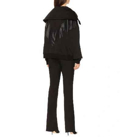 Shop Givenchy Cotton-blend Bomber Jacket In Black