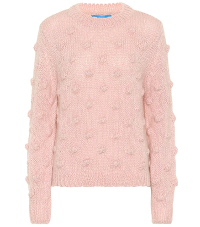 Shop M.i.h Jeans Avon Mohair-blend Sweater In Pink