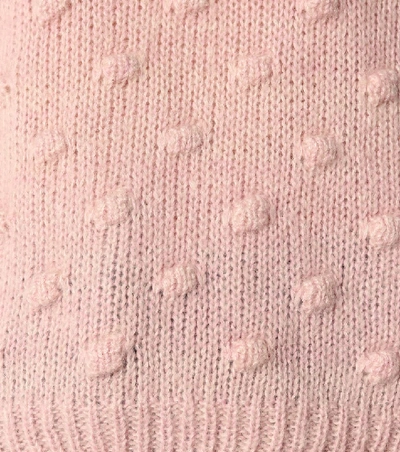 Shop M.i.h. Jeans Avon Mohair-blend Sweater In Pink