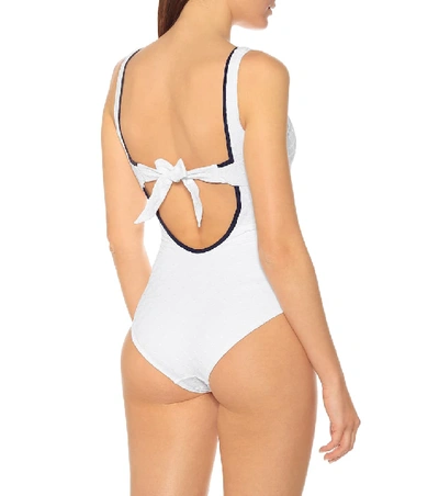 Shop Heidi Klein Salina Swimsuit In White
