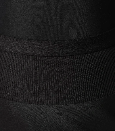 Shop Rick Owens Crêpe Midi Skirt In Black