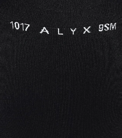 Shop Alyx Warp Speed Logo Sweater In Black