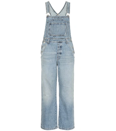 Shop Citizens Of Humanity Christie Wide-leg Overalls In Blue