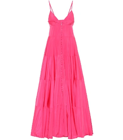 Shop Jacquemus La Robe Manosque Maxi Dress In Pink