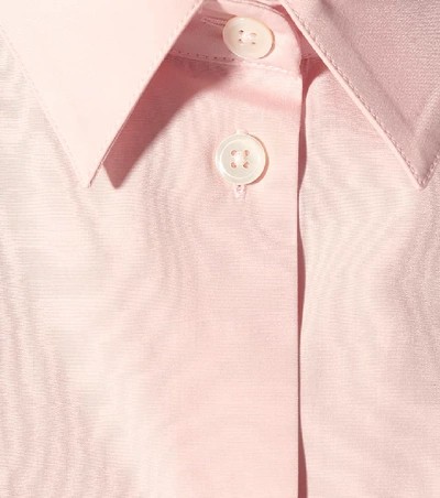 Shop Marni Cotton Poplin Shirt In Pink