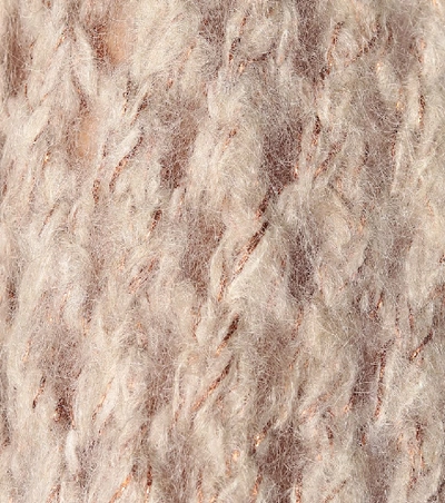 马海毛和羊绒混纺夹克