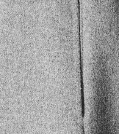 Shop Joseph Lima Double-face Cashmere Coat In Grey