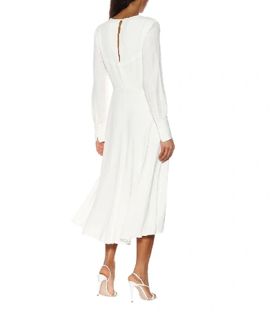 Shop Equipment Faun Crêpe Midi Dress In White