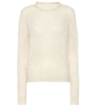 Shop The Row Droi Cashmere-blend Sweater In White