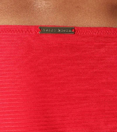 Shop Heidi Klein Puglia Side Tie Bikini Bottoms In Red