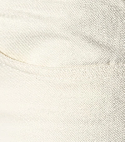 Shop Isabel Marant Étoile Flancy Straight-leg Jeans In White