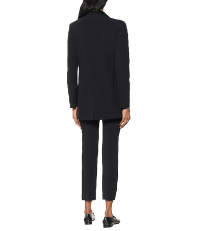 Shop Joseph Clapton Cady Tuxedo Jacket In Black