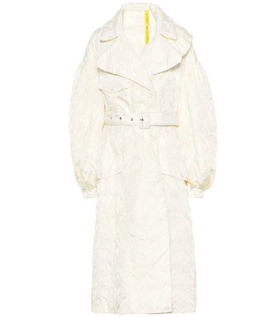 Shop Moncler Genius 4 Moncler Simone Rocha Dinah Coat In White