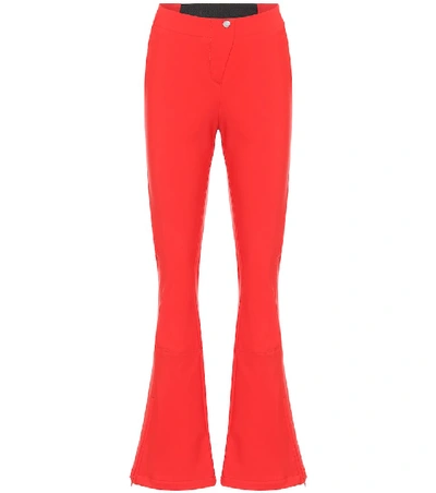 Shop Fusalp Tipi Ii Flared Ski Pants In Red