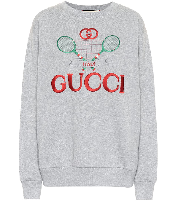 gray gucci sweater