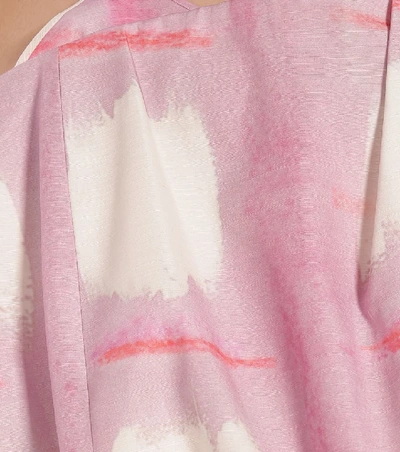 Shop Jacquemus La Robe Soleil Checked Minidress In Pink