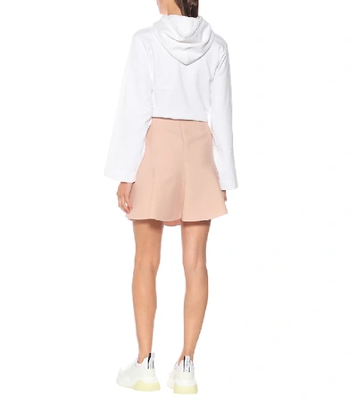 Shop Stella Mccartney Wool-blend Miniskirt In Pink