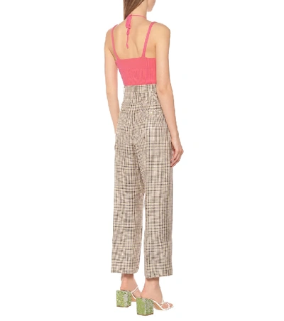 Shop Jacquemus Le Pantalon Santon High-rise Pants In Green