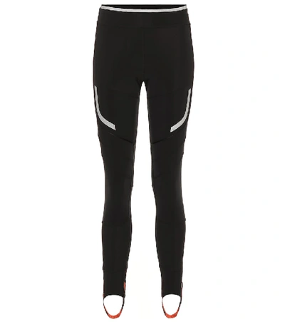 Shop Adidas By Stella Mccartney Run Stretch Tights In Black