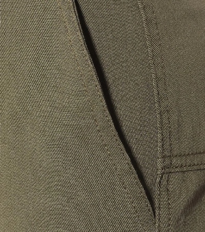 Shop Loewe Cotton Pants In Green
