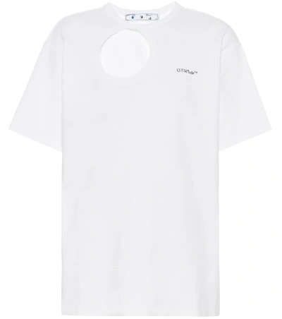 Cotton-jersey T-shirt In White