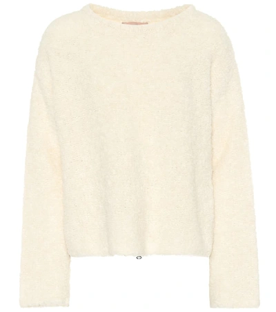Shop 81 Hours Eileen Wool-blend Sweater In White