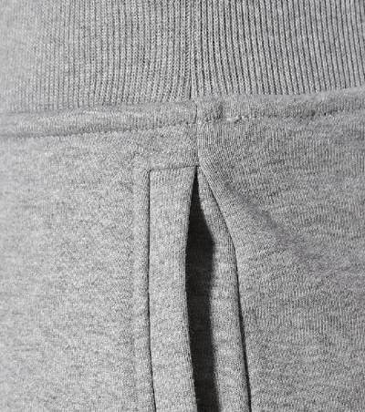 Shop Stella Mccartney Cotton Trackpants In Grey