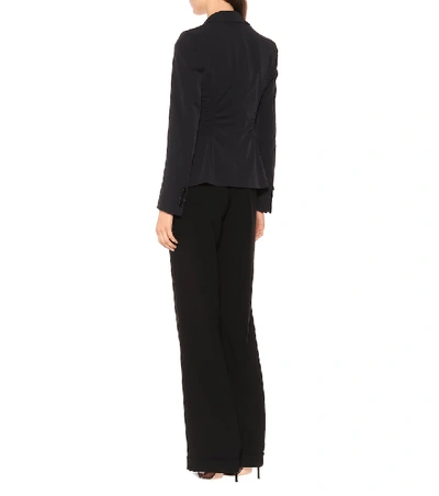 Shop Altuzarra Fossanova Stretch Jersey Blazer In Black