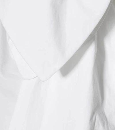 Shop Absence Of Paper Pigtails Cotton Shirt In White