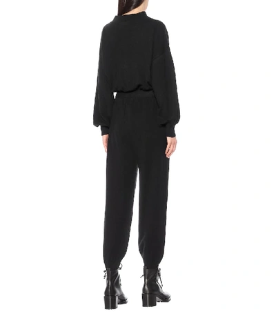 Shop Cordova Corvara Wool And Silk Jumpsuit In Black