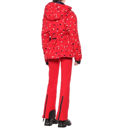 Shop Moncler Genius 3 Moncler Grenoble Embroidered Ski Jacket In Red